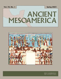 Bild: Ancient Mesoamerica - Cambridge University Press