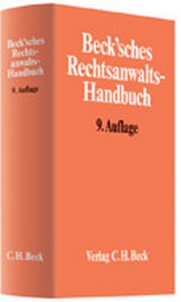 Enlarge image Cover: Beck'sches Rechtsanwalts-Handbuch - C.H.BECK