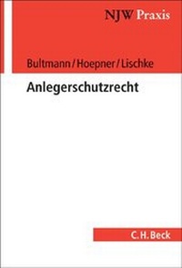Abbildung von: Anlegerschutzrecht - C.H.BECK
