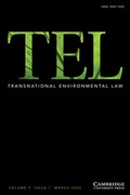Abbildung von: Transnational Environmental Law - Cambridge University Press