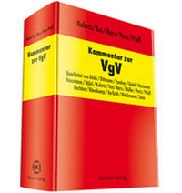 Enlarge image Cover: Kommentar zur VgV - Werner