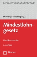 Cover: Mindestlohngesetz - Nomos