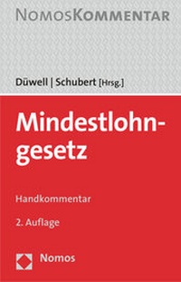 Abbildung von: Mindestlohngesetz - Nomos