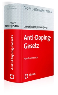 Enlarge image Cover: Anti-Doping-Gesetz - Nomos
