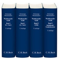 Abbildung von: Wettbewerbsrecht - C.H.BECK
