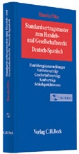 Cover: Standardvertragsmuster zum Gesellschaftsrecht = Modelos contractuales est&aacute;ndar de Derecho de Sociedades - C.H.BECK