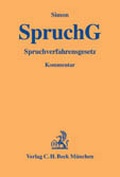 Abbildung von: Spruchverfahrensgesetz - C.H.BECK