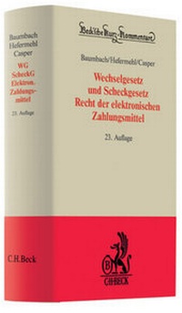 Abbildung von: Wechselgesetz. Scheckgesetz. Recht der kartengestützten Zahlungen - C.H.BECK