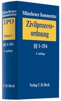 Abbildung von: Münchener Kommentar zur Zivilprozessordnung: ZPO - C.H.BECK