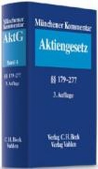 Abbildung von: Münchener Kommentar zum Aktiengesetz - C.H.BECK