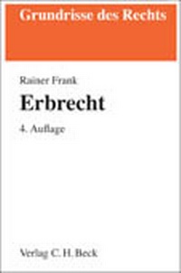 Enlarge image Cover: Erbrecht - C.H.BECK