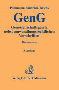 Abbildung von: Genossenschaftsgesetz - C.H.BECK