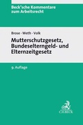 Cover: Mutterschutzgesetz und Bundeselterngeld- und Elternzeitgesetz: MuSchG/BEEG - C.H.BECK