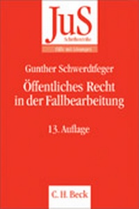 Enlarge image Cover: Öffentliches Recht in der Fallbearbeitung - C.H.BECK