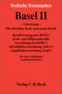 Enlarge image Cover: Basel II - C.H.BECK