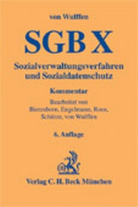Abbildung von: SGB X - Sozialverwaltungsverfahren und Sozialdatenschutz - C.H.BECK