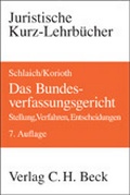 Cover: Das Bundesverfassungsgericht - C.H.BECK