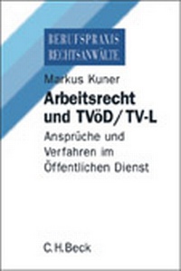Abbildung von: Arbeitsrecht und TVöD/TV-L - C.H.BECK