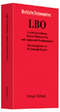 Abbildung von: Landesbauordnung Baden-Württemberg - C.H.BECK