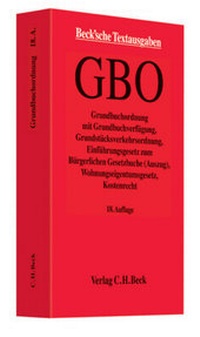 Enlarge image Cover: Grundbuchordnung - C.H.BECK