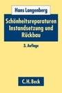 Cover: Schönheitsreparaturen, Instandsetzung und Rückbau - C.H.BECK