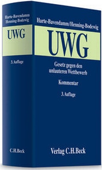 Abbildung von: Gesetz gegen den unlauteren Wettbewerb (UWG) - C.H.BECK