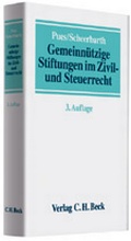 Cover: Gemeinn&uuml;tzige Stiftungen im Zivil- und Steuerrecht - C.H.BECK