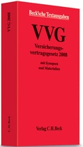 Cover: Versicherungsvertragsgesetz 2008 - C.H.BECK