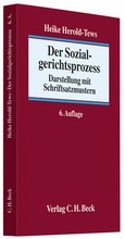 Cover: Der Sozialgerichtsprozess - C.H.BECK
