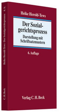 Abbildung von: Der Sozialgerichtsprozess - C.H.BECK