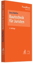 Cover: Bautechnik f&uuml;r Juristen - C.H.BECK