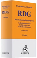 Cover: RDG: Rechtsdienstleistungsgesetz - C.H.BECK