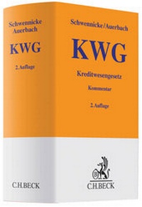 Abbildung von: Kreditwesengesetz (KWG) mit Zahlungsdiensteaufsichtsgesetz (ZAG) - C.H.BECK