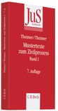 Cover: Mustertexte zum Zivilprozess - C.H.BECK