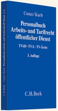 Abbildung von: Personalbuch Arbeits- und Tarifrecht öffentlicher Dienst - C.H.BECK