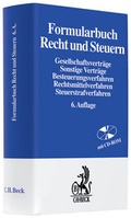 Cover: Formularbuch Recht und Steuern - C.H.BECK