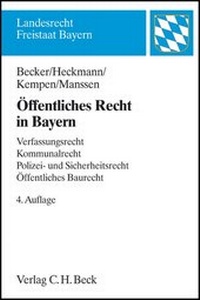 Abbildung von: Öffentliches Recht in Bayern - C.H.BECK