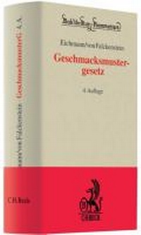 Abbildung von: Geschmacksmustergesetz - C.H.BECK