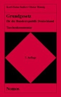 Cover: Grundgesetz f&uuml;r die Bundesrepublik Deutschland - Nomos