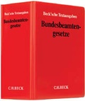 Abbildung von: Bundesbeamtengesetze - Grundwerk ohne Fortsetzungsbezug - C.H.BECK