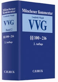 Abbildung von: Münchener Kommentar zum Versicherungsvertragsgesetz: VVG - C.H.BECK