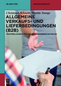 Abbildung von: Allgemeine Verkaufs- und Lieferbedingungen (B2B) - De Gruyter