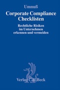 Cover: Corporate Compliance Checklisten - C.H.BECK