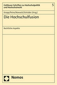 Abbildung von: Die Hochschulfusion - Nomos