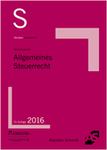 Cover: Skript Allgemeines Steuerrecht - Alpmann Schmidt