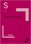 Cover: Skript Umsatzsteuerrecht - Alpmann Schmidt