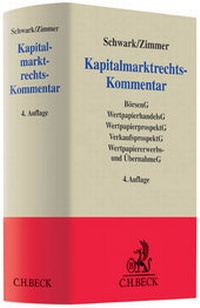 Abbildung von: Kapitalmarktrechts-Kommentar - C.H.BECK