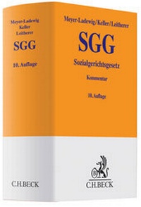 Abbildung von: Sozialgerichtsgesetz - C.H.BECK