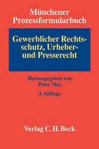 Abbildung von: Münchener Prozessformularbuch - C.H.BECK