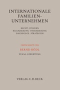 Cover: Internationale Familienunternehmen - C.H.BECK